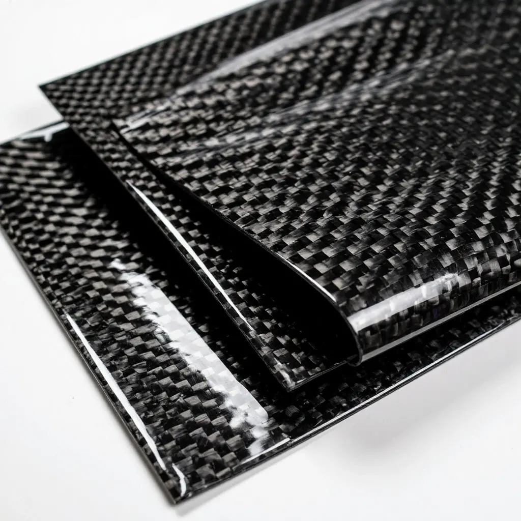 Carbon-fiber components with Mostbet logos