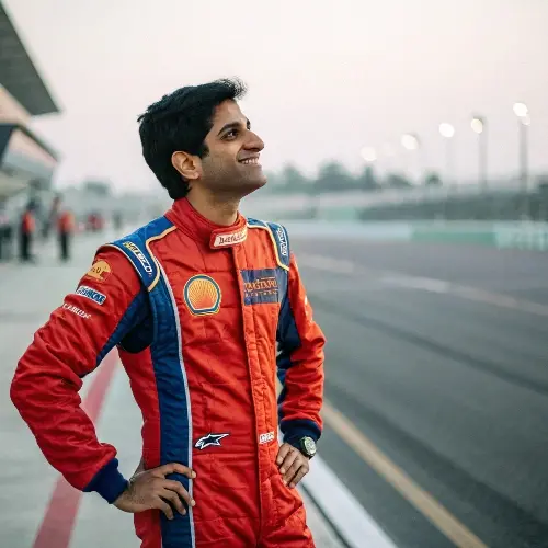 Driver Vikram Malhotra portrait