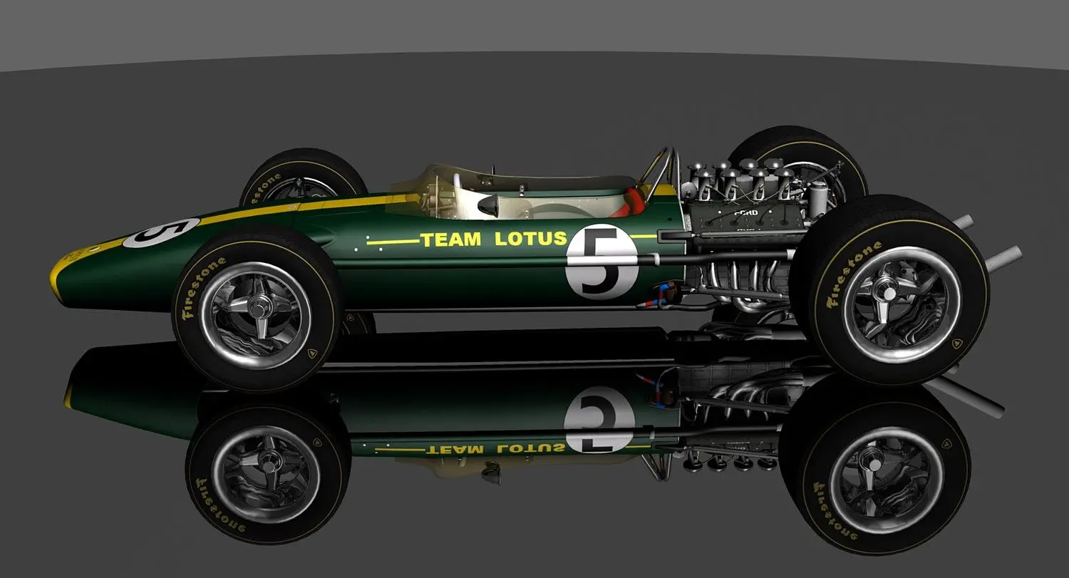 Lotus 49 illustration